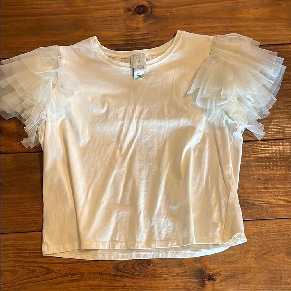 Joie White Blouse Relaxed Fit Top